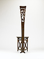 Chair, Charles Rohlfs (American, Brooklyn, New York 1853–1936 Buffalo, New York), Oak, American